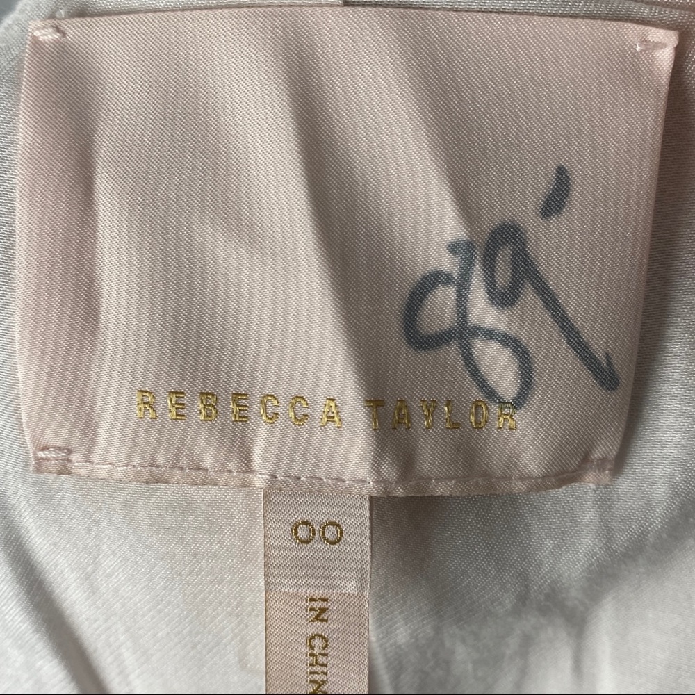 NEW REBECCA TAYLOR GREY DOUBLE BREASTED BLAZER - Picture 10 of 12